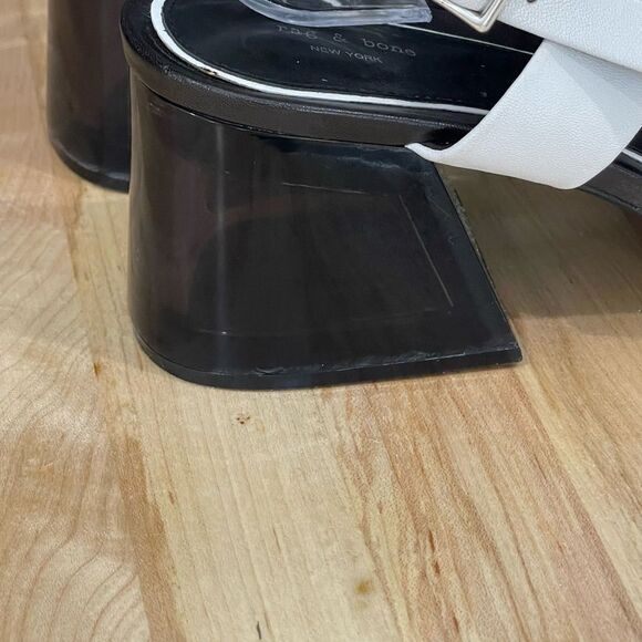 Rag & Bone REESE 3 Strap Block Heel Sandals. Size 11. - Picture 8 of 14